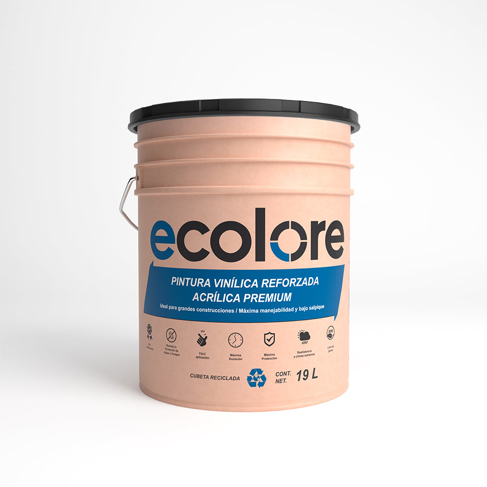 Cubeta Pintura Vinil-Acrílica Extra-Plus ECOLORE
