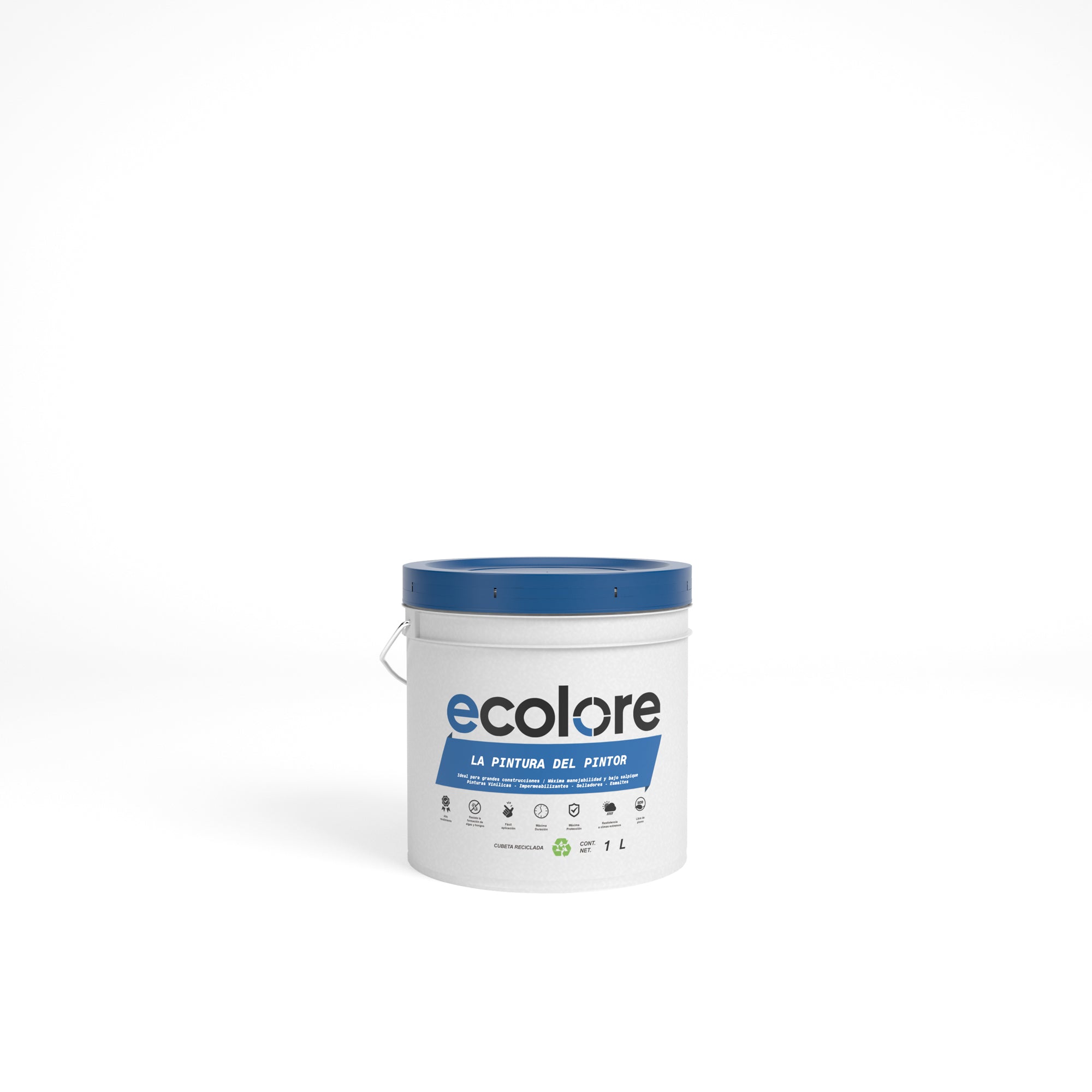 Cubeta Pintura Acrílica Extra-Plus ECOLORE